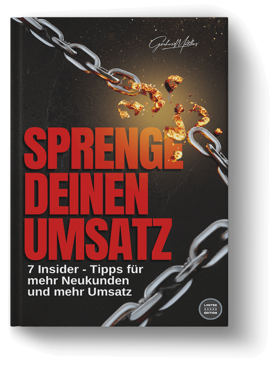 Gerhard Matthes - Sprenge deinen Umsatz ebook front 2